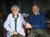 LIFETIME OF LOVE: Albury couple Val (Joyce) and Kenneth (Digger) Plummer celebrated their 70th wedding anniversary on Saturday, June 11. Picture: MARK JESSER