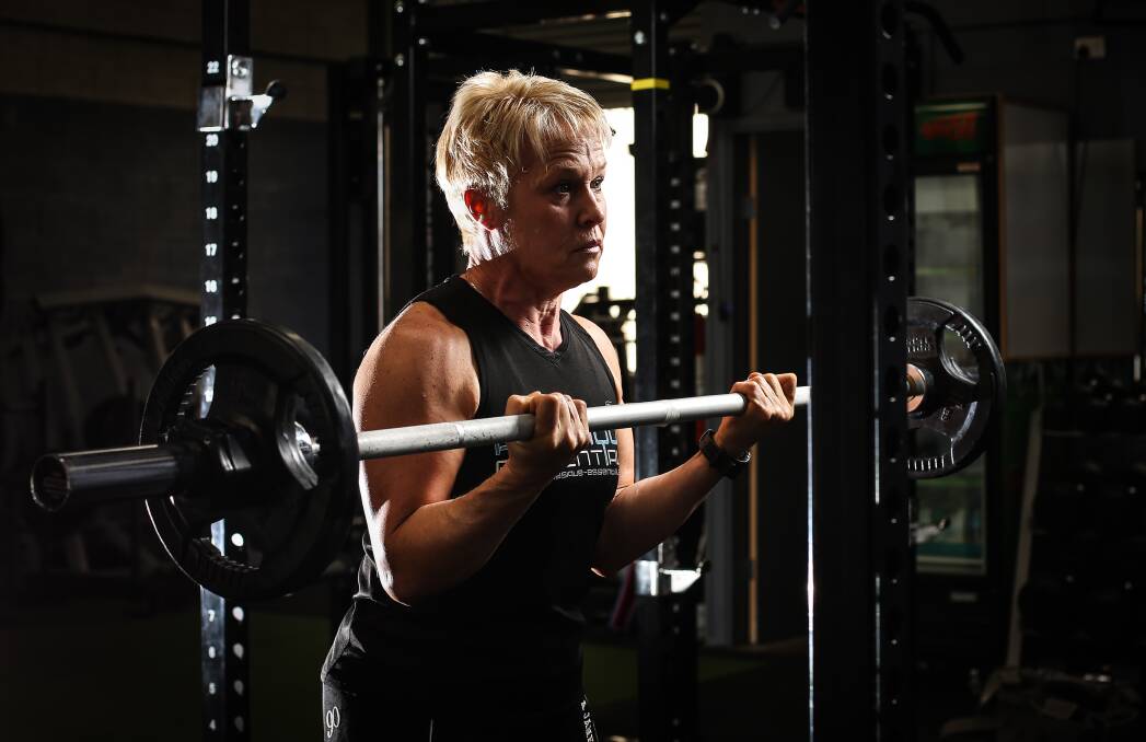 OVERALL WINNER: Powerlifter Glenda Presutti, of North Albury, achieved multiple medals and records in the Masters 3 category at the world championships in the US.