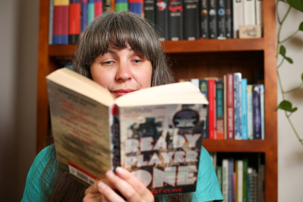 PAGE TURNER: As a child Melissa Kane always had a book in her hand. Picture: JAMES WILTSHIRE