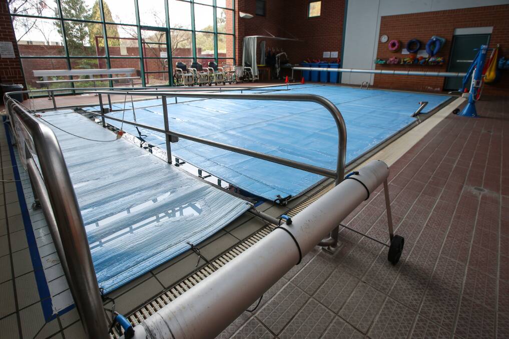 Users ecstatic hydrotherapy pool is repaired and open