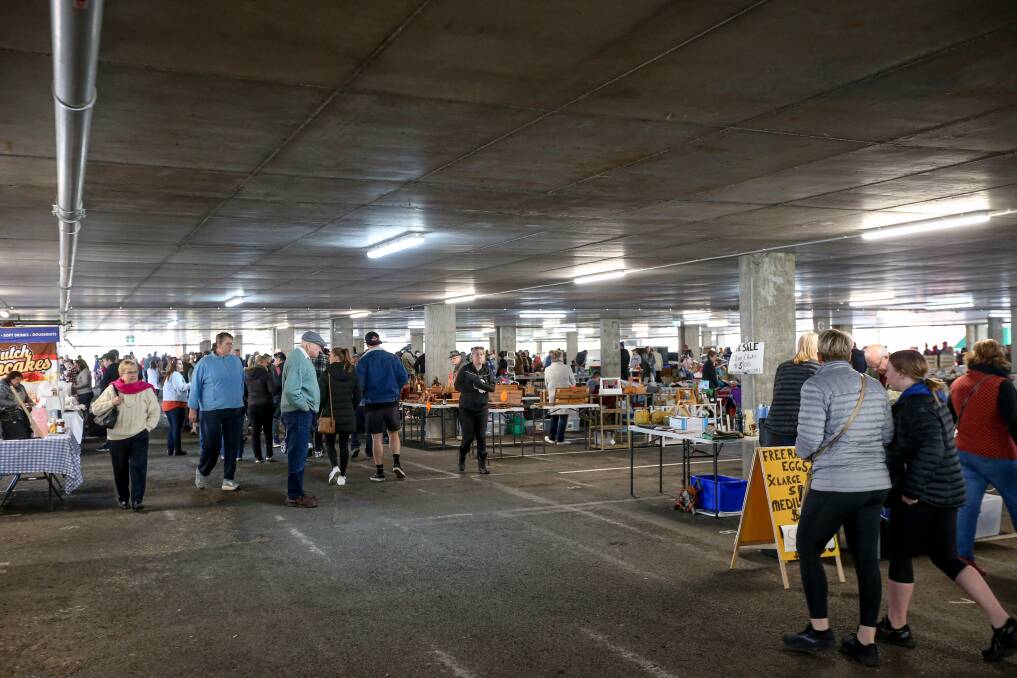 BORDER TRADITION: Albury's weekly Kiewa Street Market resumed in July. Picture: JAMES WILTSHIRE