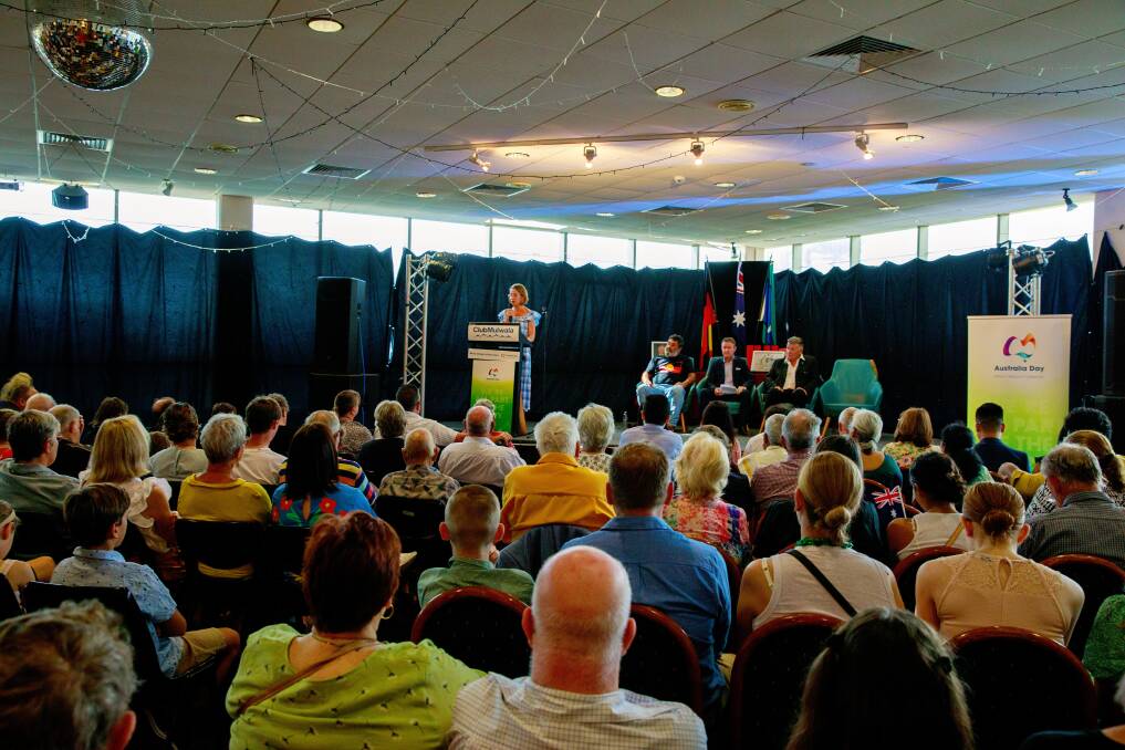 Federation Council held its Australia Day ceremony at Club Mulwala. Picture by Waratah Images