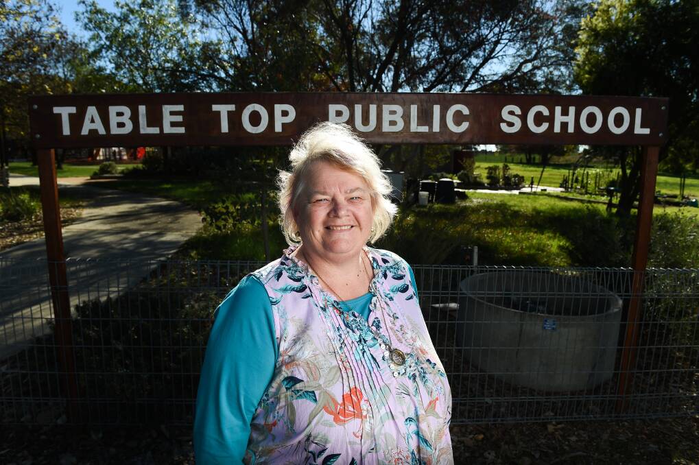CARING COMMUNITY: In a small rural school, teachers like Elaine Kirk stand out. Picture: MARK JESSER.