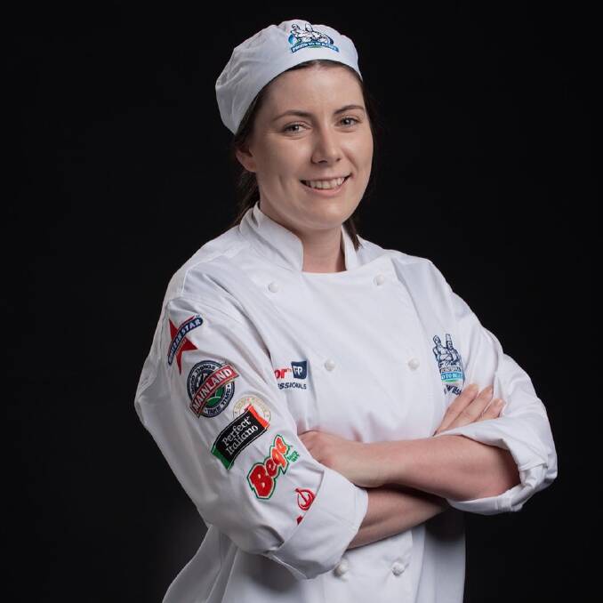 FINALIST: Tess Wilson, of Corowa, joined the group of 32 up and coming chefs in the finals of the Proud to be a Chef competition.