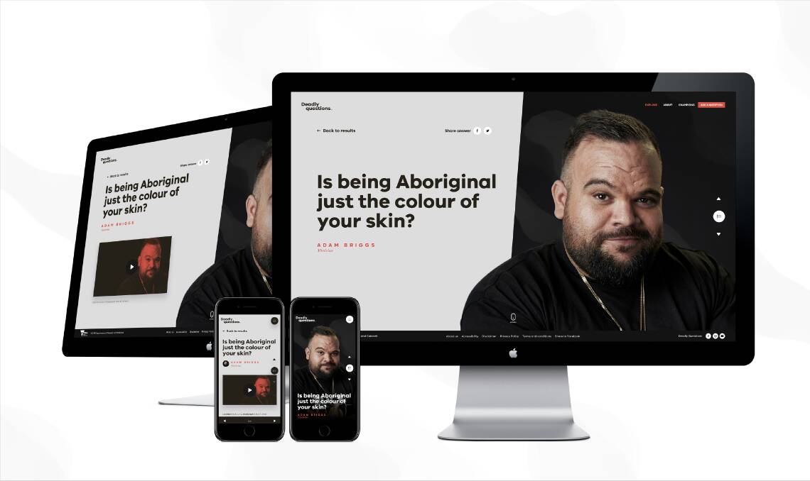 NEW PLATFORM: The Deadly Questions website has been launched by the Victorian government