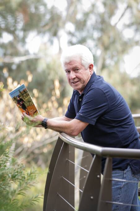 RUNNING ROUTINES: Years of preparing for races led Ian Thomas, of East Albury, to write his first book, Even You Can Complete A Marathon. Picture: JAMES WILTSHIRE