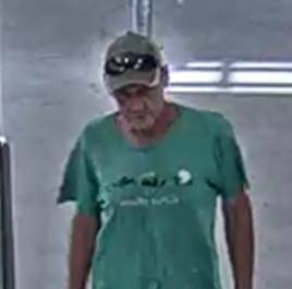 MAN SOUGHT: Albury police wish to identify this person as he may be able to help their investigation into the theft of a handbag near the Lavington Square taxi rank.