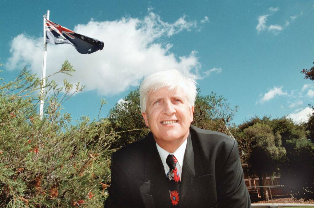 LOCAL GOVERNMENT LEADER: The late Lyndon Webb OAM in 1999 during his tenure as chief executive of Towong Shire.