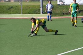 Josh Roy, of Wombats, attempts to put his team into attack during the game against Norths. Picture supplied