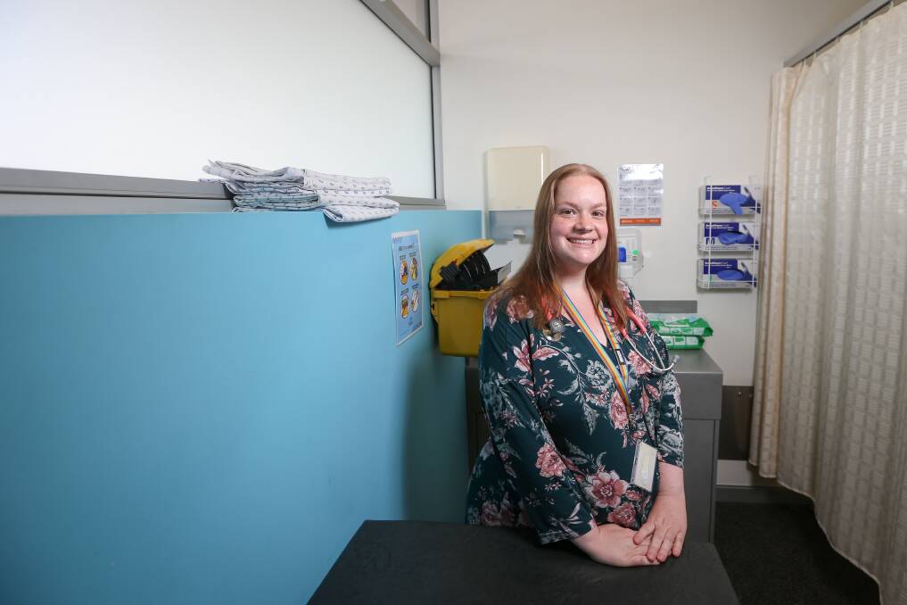 SATISFACTION: "Sometimes you feel that you're the right person for that patient at the right time and could be there for them in one of their hardest moments," Dr Sharon Johnson says. Picture: JAMES WILTSHIRE