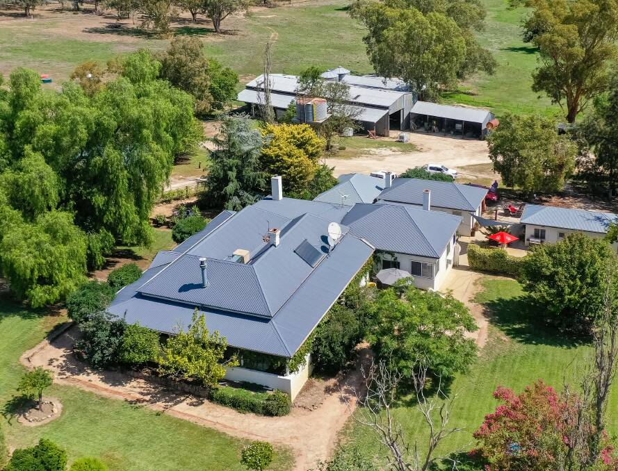 COUNTRY LIFE: Old Toonallook comprises a homestead of more than 50 squares, shed complex, 104 hectares and a separate four-bedroom cottage that is presently leased. 