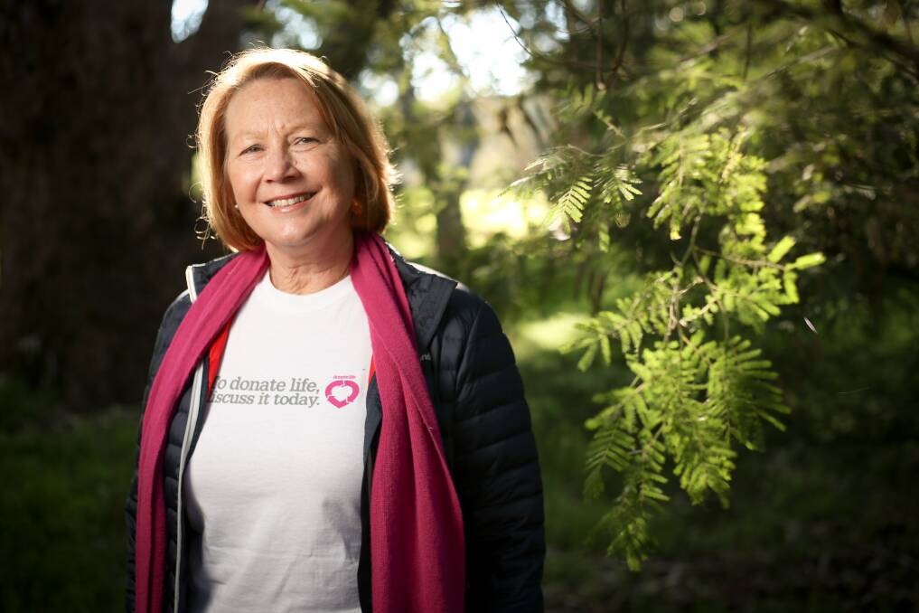 DONATION ADVOCATE: Sue Elliott thinks organ donation is one of the most important conversations a family can have together.