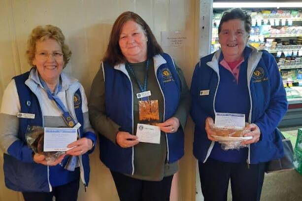 Lyn Jacobsen, Lyn Maloney and Lyn Lieschke, all of Pleasant Hills branch, won first prizes at the Country Women's Association of NSW annual conference. Picture supplied