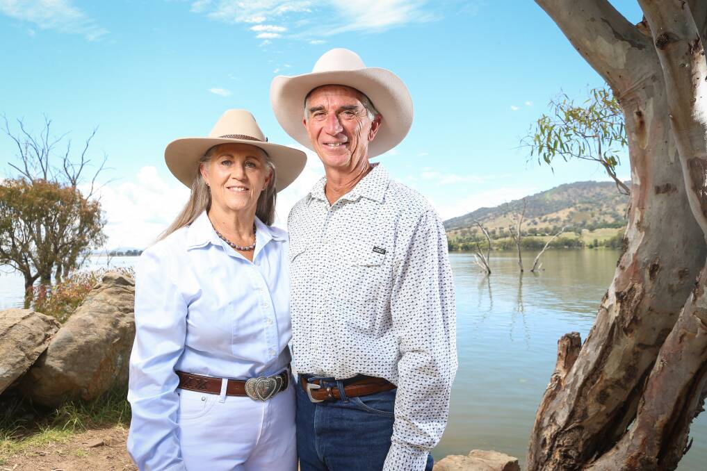 MUTUAL SUPPORT: Talgarno couple Vicki and David Cottee have both been named among the 2022 Australia Day honours recipients. Picture: JAMES WILTSHIRE