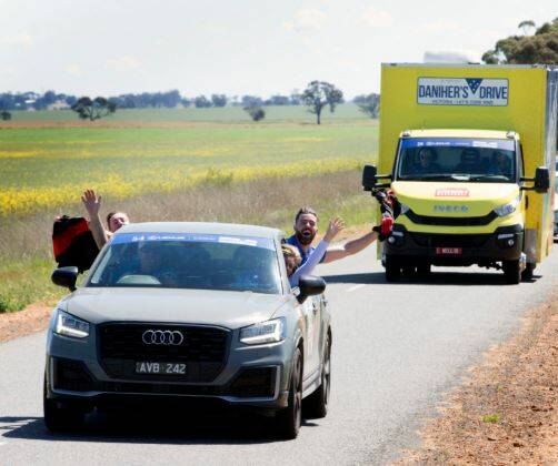 ROAD TRIP: The fifth Daniher's Drive to support Fight MND includes a stop in Wangaratta.