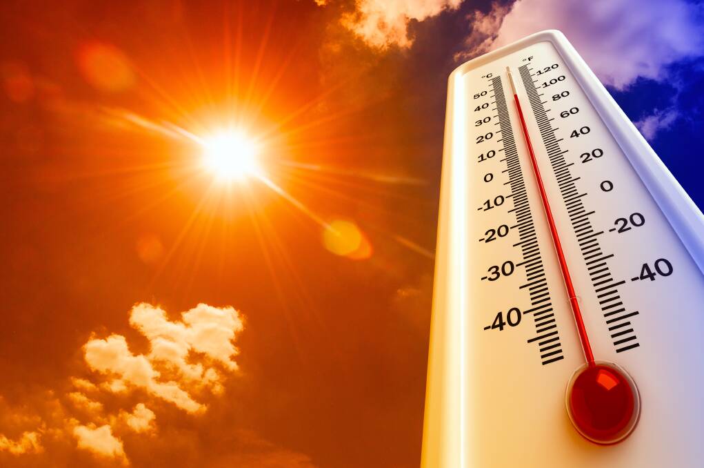 Temperatures across Australia are heating up, with some centres recording 40 degrees or more in recent days. Picture by Shutterstock
