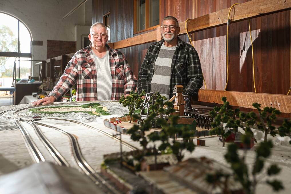 NEW VENTURE: Chiltern Railroaders and Modellers, led by brothers Neville and Keith Grigsby will hold a two-day craft exhibition this weekend. Picture: JAMES WILTSHIRE