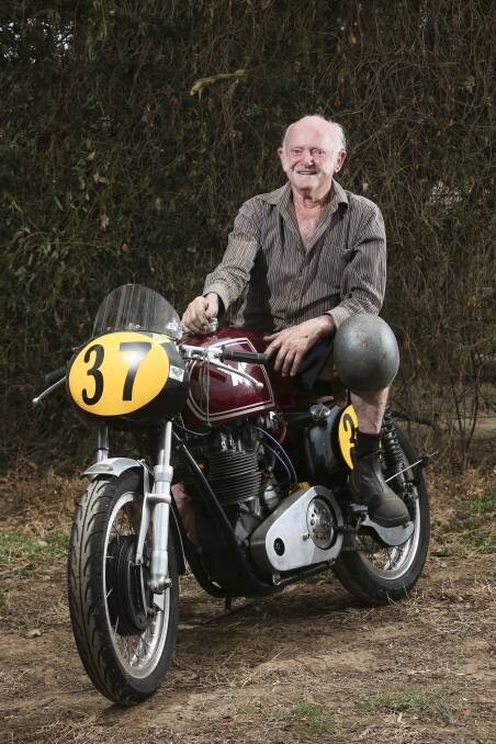 ENTHUSIAST: Ken Lucas OAM, of Waldara, has collected classic bikes for nearly 70 years.