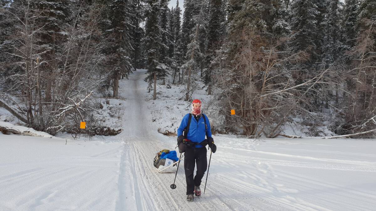 WEEKENDER: Ultra marathoner treks through 700km of snow