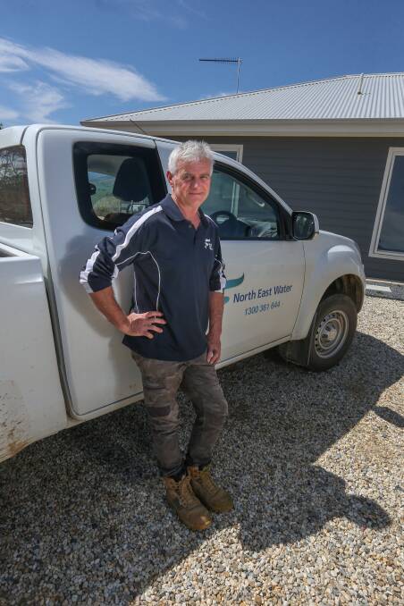 RECOGNITION: The Water Industry Operators Association named North East Water's David Dickson the Victorian winner of the Spirit of Australia Award. Picture: TARA TREWHELLA