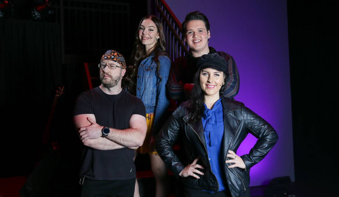 YOUNG TALENT TIME: BYTE Sized Productions' 2019 show Camp Rock, which included performers Matt Griffith, Bronte Wade, Harry Partington and Riley-Rose Harper, submitted for APT Award judging. Picture: TARA TREWHELLA