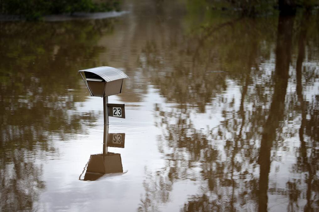 Flood waters cause concern in Wangaratta in mid-October. Picture by James Wiltshire