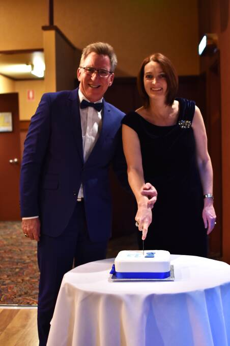 SOCIAL SUCCESS: Albury mayor Kevin Mack and his wife Jill attended the 2017 Blue Tie Ball, which raised money for prostate cancer nursing scholarships. Picture: MEGHAN HALL
