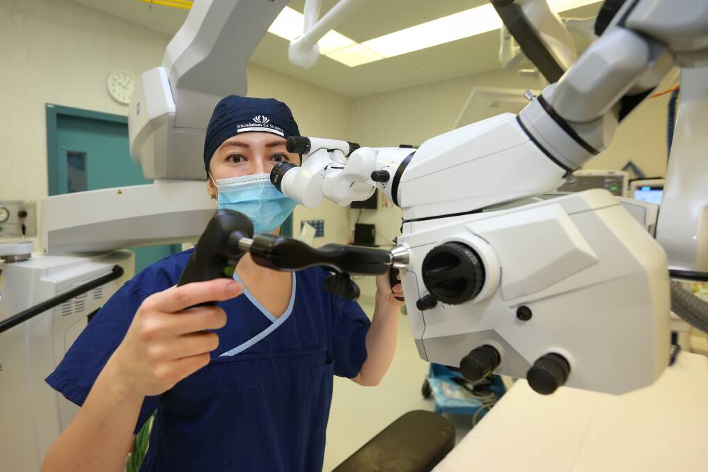 VALUE ADDING: Acquiring new equipment helped Albury Wodonga Health secure the services of plastic and reconstructive surgeon Queenie Chan. Picture: JAMES WILTSHIRE