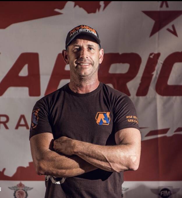 GOAL IN SIGHT: Andrew Houlihan hopes to compete in the 2021 Dakar Rally.