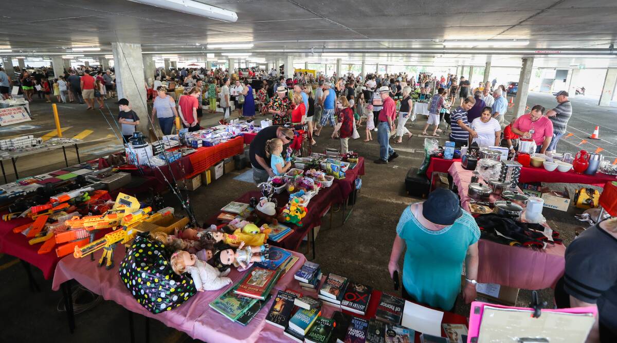 SPECIAL OCCASION: The Rotary market, held in the Albury Council car park on Kiewa Street, opposite St Patrick's Parish School, aims for a bumper Sunday.