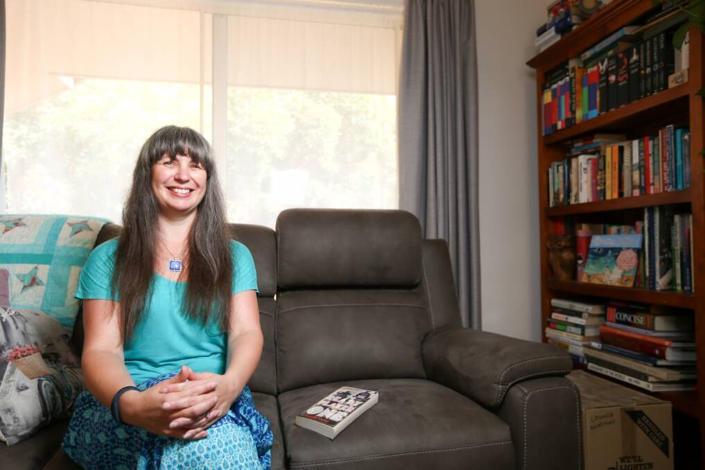 NOVEL APPROACH: Thurgoona's Melissa Kane helps co-ordinate and submit the requests from her book club, which tackles nine titles every year. "It's completely random what you end up with, it could be modern, could be old, could be any genre," she says. Picture: JAMES WILTSHIRE