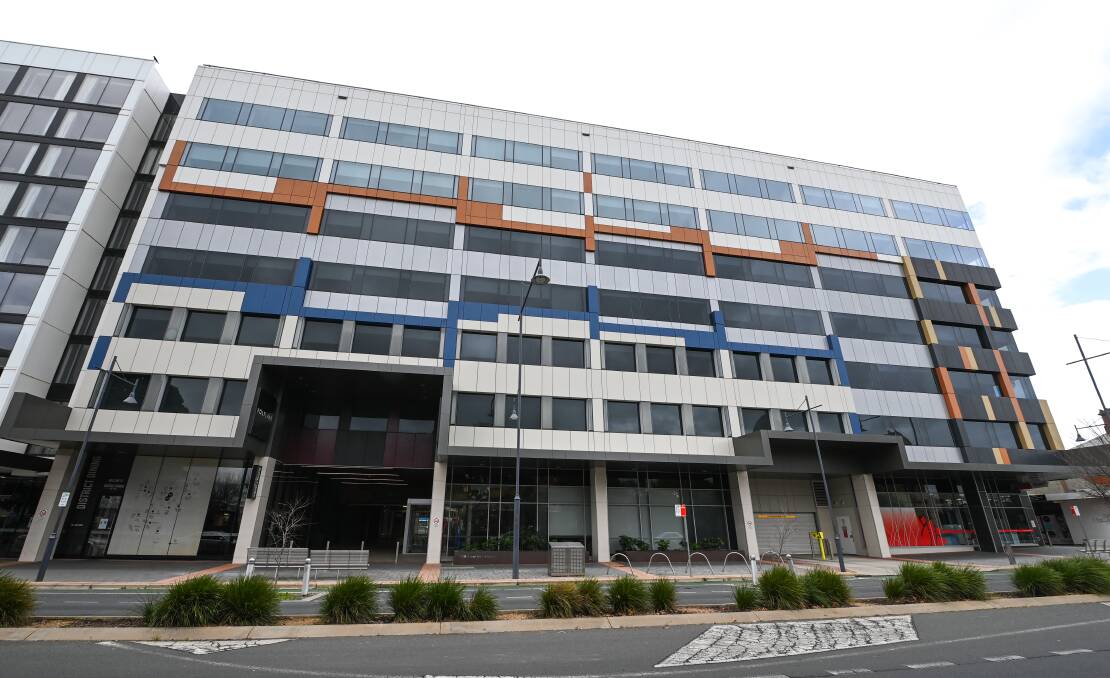 Home to many workers: The Australian Tax Office in Albury's Smollett Street. Picture: GOOGLE