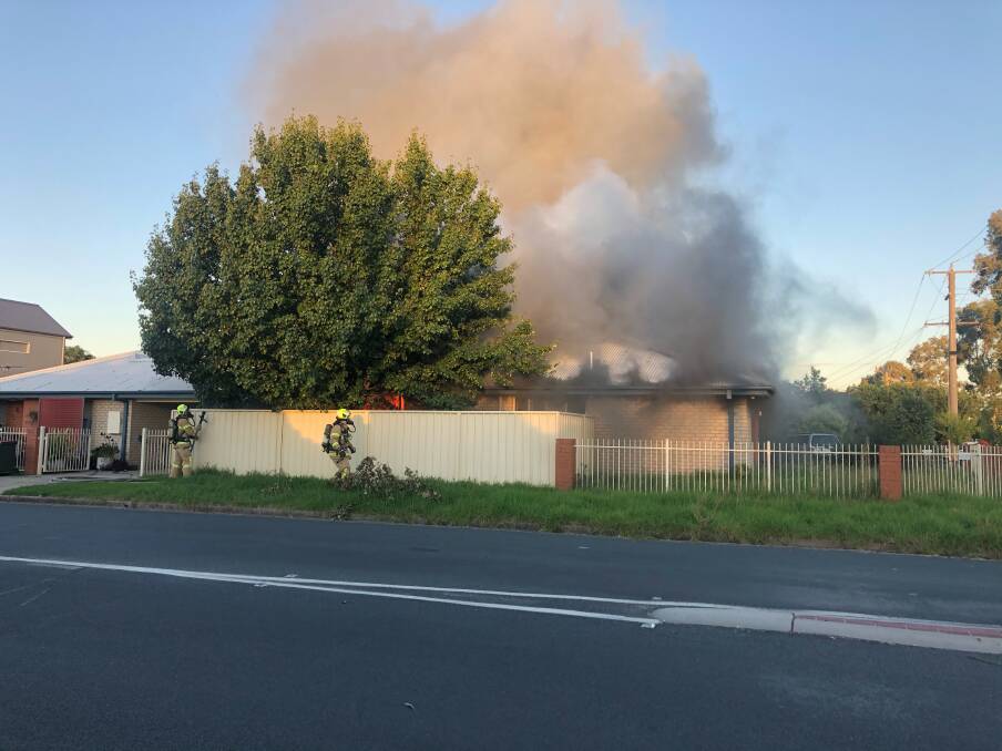 INVESTIGATION: Police will examine the area of origin and cause of the fire. Picture: SUPPLIED