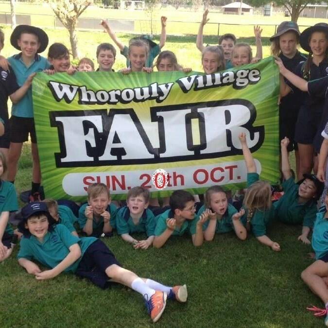 ANTICIPATION: All the children are looking forward to Sunday's Whorouly Village Fair.