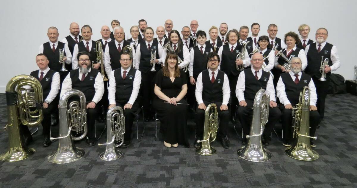 BORDER REPRESENTATIVES: Wodonga Brass joins groups from Melbourne, Ballarat, Bendigo, Shepparton and Geelong at the Victorian State Bands Championships. Picture: LIZ BRAINES 
