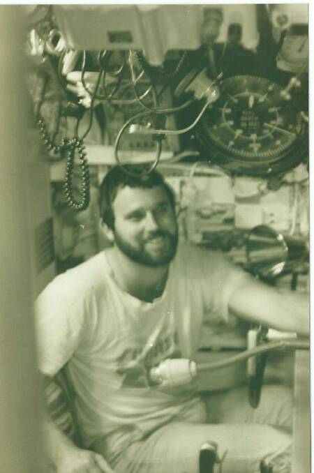LONG SERVICE: Chief Petty Officer Phillip Vine before his sudden death in 1992. "Phil was a natural submariner, a skilled sonar operator, an excellent seaman and gifted with a personality that suited the informal but highly professional submarine arm," one tribute observes.
