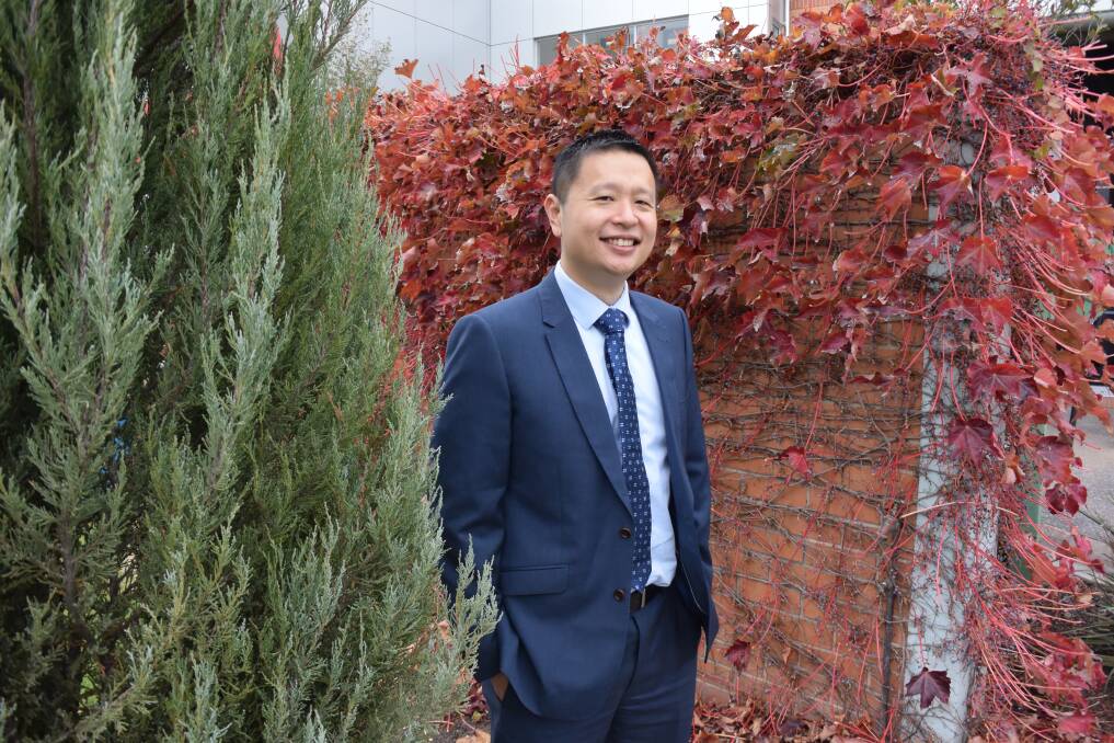 HOSPITAL ARRIVAL: Cardiologist Wei Sim says planning for the Albury Wodonga Health cath lab is progressing well. Dr Sim has moved to the Border from Melbourne.