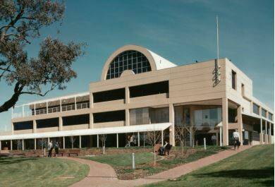 FIRST PROJECT: The former Albury-Wodonga Development Corporation headquarters represented Teilion Architects' debut in 1986.