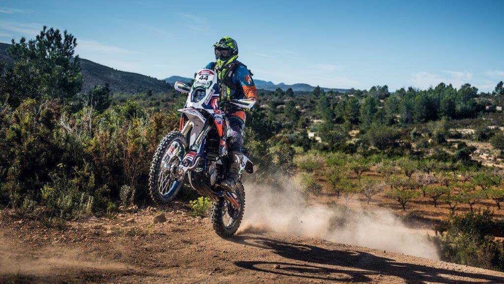Motorbiker heads to Greece for round two of rally championships
