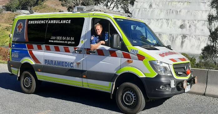 Veteran paramedic Lewis McDonald has received an Ambulance Service Medal in the 2023 Australia Day honours. Picture supplied