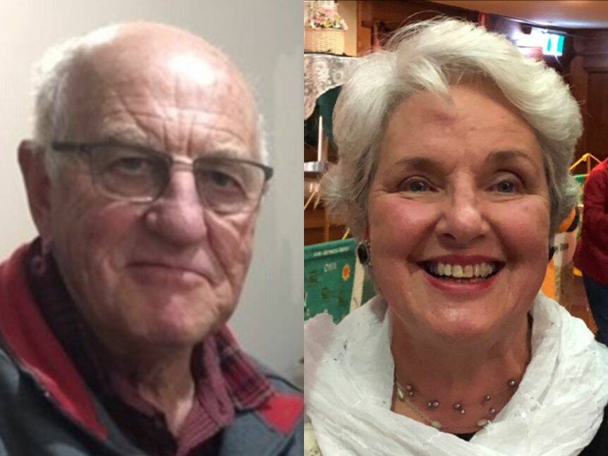 WHEREABOUTS UNKNOWN: Wonnangatta campers Russell Hill and Carol Clay have not been seen for nearly a year.
