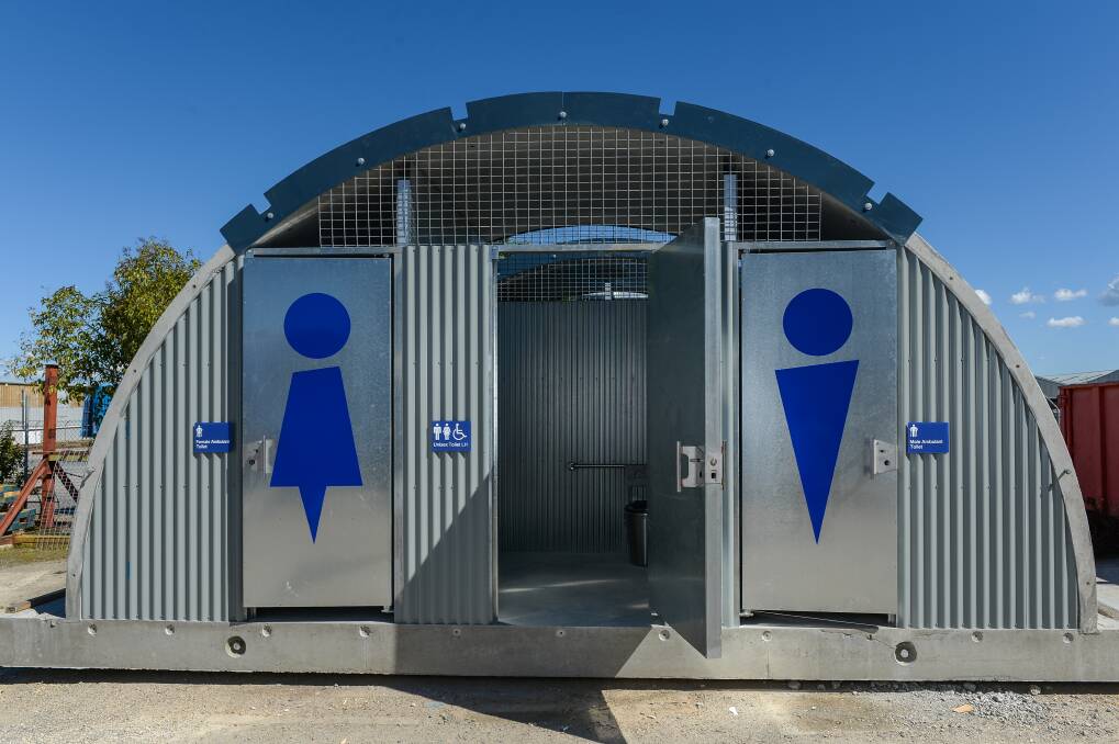 Travelling toilets, built on the Border, continue trend