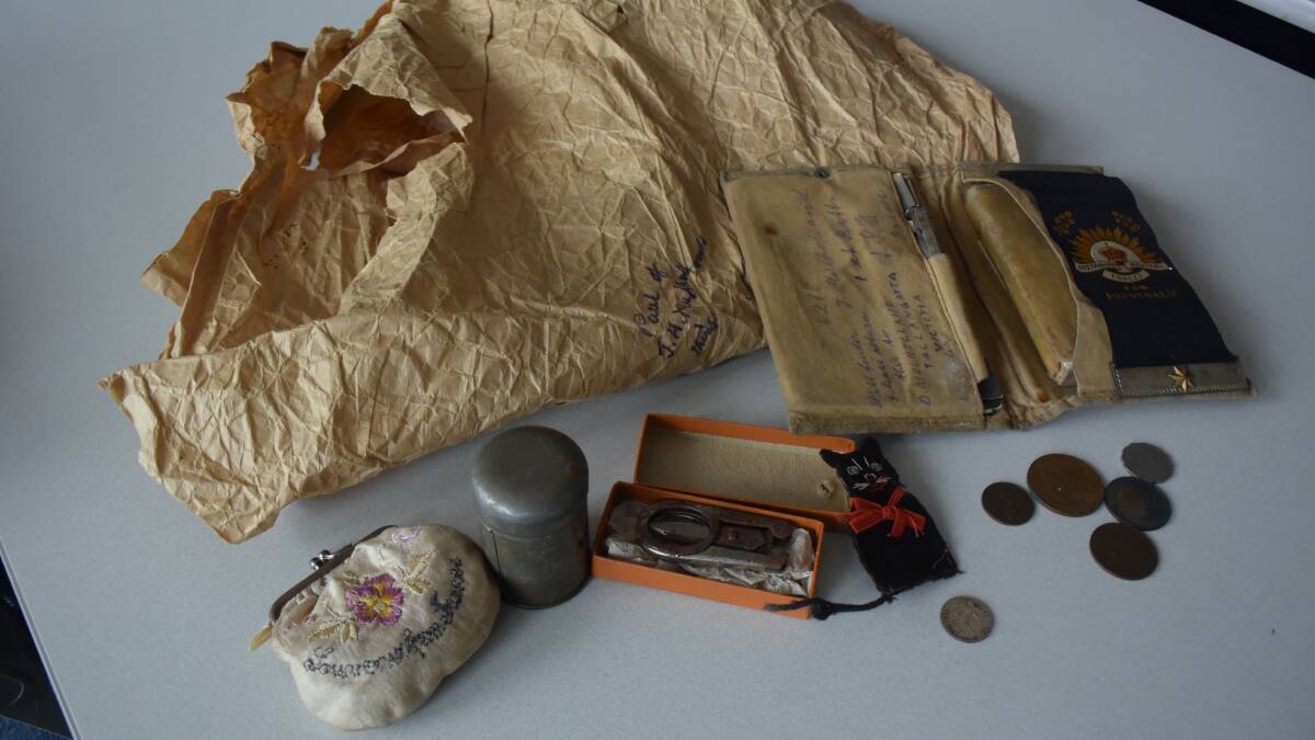 WWI soldier’s personal items given to family a century on