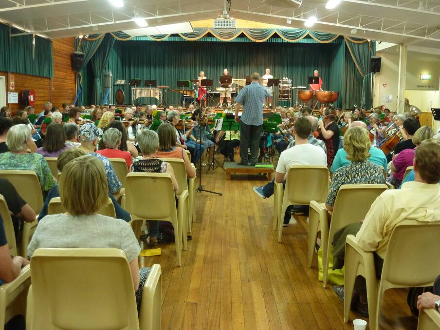 PROGRAM HIGHLIGHT: Harrietville Music Camp performers present last year's Showcase Concert. The 2019 finale will be held on January 19.