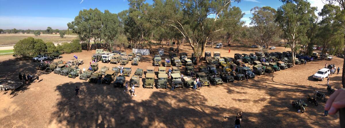 MASS OF MACHINES: About 250 vehicles are expected to take part in this year's gathering at Corowa.