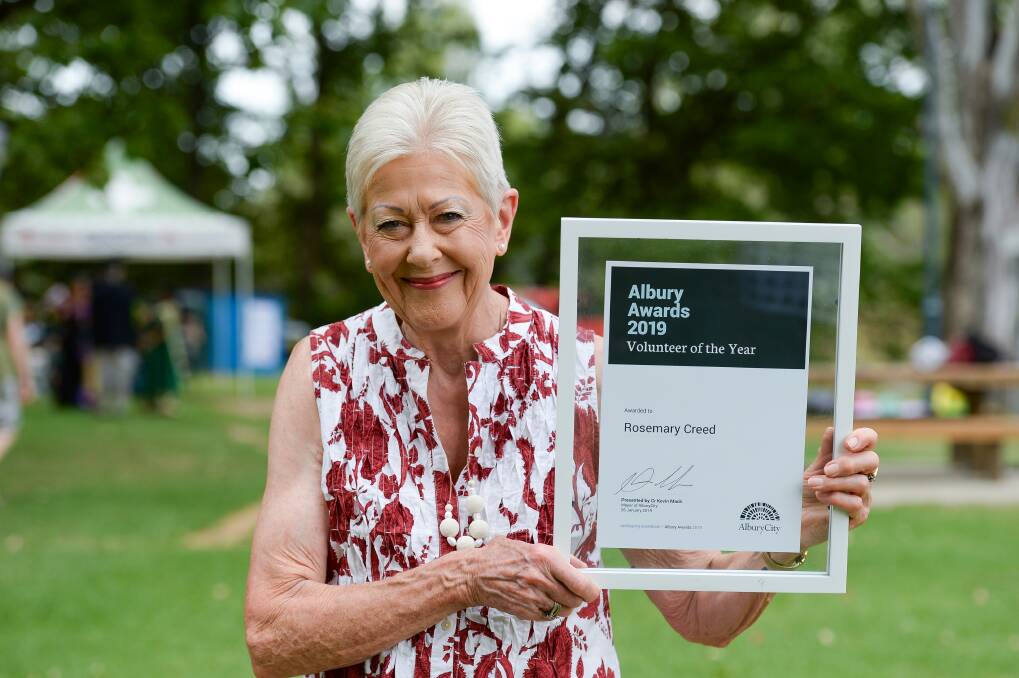 REWARDING: Volunteer of the year Rosemary Creed says seeing the positive changes in those who attend Look Good Feel Better workshops is wonderful. Picture: MARK JESSER