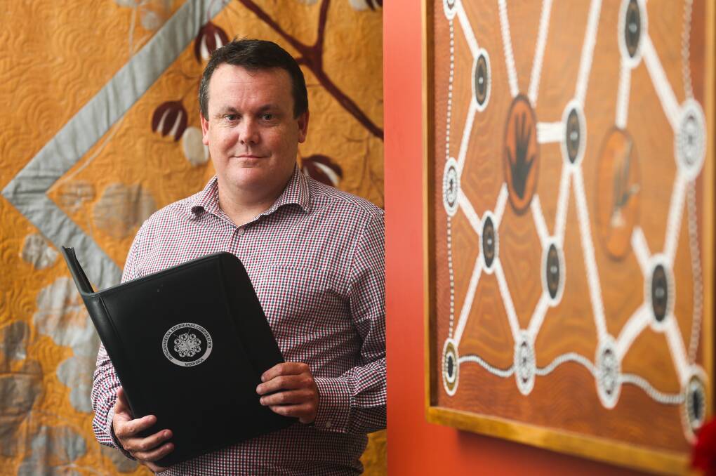 LOOKING AHEAD: Glenn Bourke, Mungabareena Aboriginal Corporation's chief executive, feels the AGM will be an important next step, "just to make sure everyone is on board with exactly what's going on". Picture: KYLIE ESLER