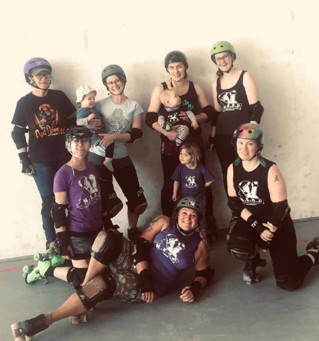 GET INVOLVED: North East Roller Derby holds Saturday morning Quad Fit sessions for people wanting to skate for fun and fitness.