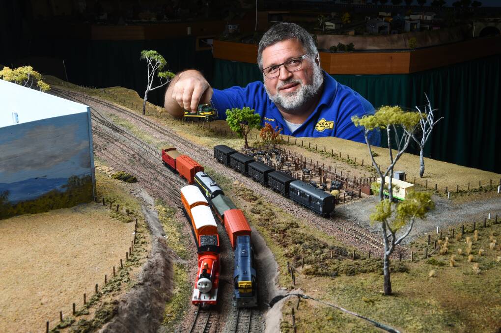 ANNUAL EXHIBITION: Grant Myers says there's been great interest in Murray Railway Modellers' 2021 show this weekend.