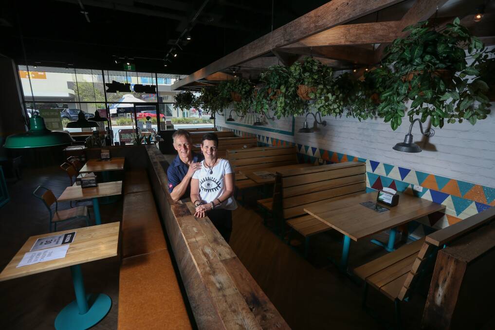 HARD WORK: Jim and Linda Ainsworth opened Mad Mex Albury in 2017 and had been preparing for a big year when the COVID-19 pandemic hit. Picture: TARA TREWHELLA